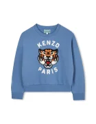 Kenzo Kids Бебешки памучен суичър