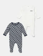 Kenzo Kids Бебешки памучни ританки (2 броя)
