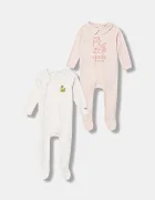 Kenzo Kids Бебешки памучни ританки (2 броя)