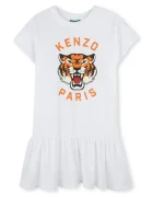 Kenzo Kids Детска памучна рокля