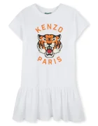 Kenzo Kids Детска памучна рокля