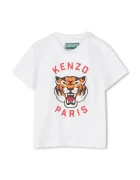 Kenzo Kids Детска памучна тениска