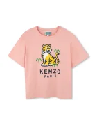 Kenzo Kids Детска памучна тениска