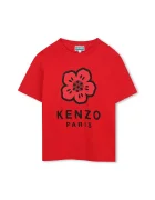 Kenzo Kids Детска памучна тениска