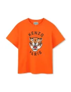 Kenzo Kids Детска памучна тениска