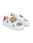 Kenzo Kids Детски кожени маратонки
