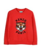 Kenzo Kids Детски памучен суичър