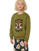 Kenzo Kids Детски памучен суичър