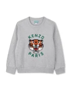 Kenzo Kids Детски памучен суичър