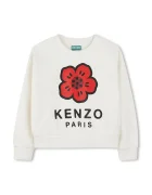 Kenzo Kids Детски памучен суичър