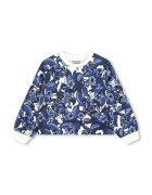 Kenzo Kids Детски памучен суичър