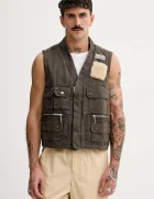 Kenzo Памучен елек Multipocket Gilet