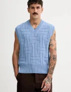 Kenzo Памучен елек Weave