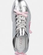 Koi Footwear Bambalina Cat Lace up Bow Pumps маратонки дамски сребърни Bambalina Cat Lace up Bow Pumps