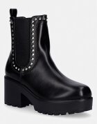 Koi Footwear Боти челси Anise Studded Chelsea Boots в черно с дебел ток Anise Studded Chelsea Boots