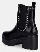 Koi Footwear Боти челси Anise Studded Chelsea Boots в черно с дебел ток Anise Studded Chelsea Boots