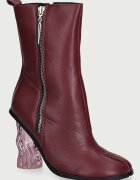 Koi Footwear боти дамски Essence Heeled Tabi бордо ESSENCE