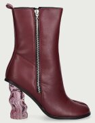 Koi Footwear боти дамски Essence Heeled Tabi бордо ESSENCE
