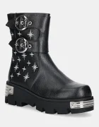 Koi Footwear Боти Eclipsed Rituals в черно с платформа с лека изолация KK24