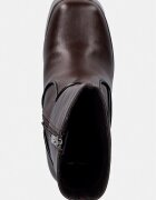 Koi Footwear боти с дебел ток дамски DBP1 кафяви DBP1