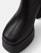 Koi Footwear ботуши под коляното с дебел ток дамски MC-21 черни MC-21