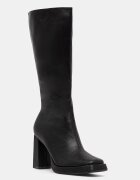 Koi Footwear Ботуши SWB05 KNEE HIGH BOOT в черно с дебел ток SWB05 KNEE HIGH BOOT