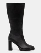 Koi Footwear Ботуши SWB05 KNEE HIGH BOOT в черно с дебел ток SWB05 KNEE HIGH BOOT