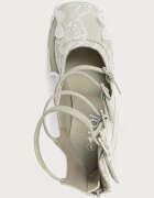 Koi Footwear обувки с дебел ток с дебел ток Wild Lotus Butterfly Lace Platform зелени DBP47