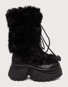 Koi Footwear Sasquatch Fluffy Snow Boots дамски апрески черни Mindnight Sasquatch