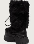 Koi Footwear Sasquatch Fluffy Snow Boots дамски апрески черни Mindnight Sasquatch
