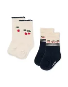 Konges Sløjd Бебешки чорапи 2 PACK JAQUARD SOCKS (2 чифта)