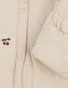 Konges Sløjd Бебешки памучен къс гащеризон NEWBORN ONESIE WITH HOOD