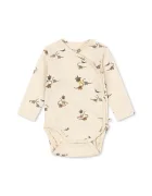 Konges Sløjd Бебешко боди BASIC LS NEWBORN BODY GOTS