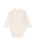 Konges Sløjd Бебешко боди от памук MINNIE NEWBORN BODY GOTS