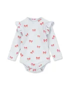 Konges Sløjd Бебешко боди от памук SUI FRILL BODY GOTS