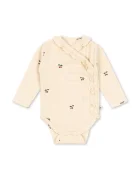 Konges Sløjd Бебешко боди от памук SUI NEWBORN FRILL BODY GOTS