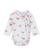 Konges Sløjd Бебешко боди от памук SUI NEWBORN FRILL BODY GOTS