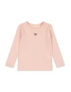 Konges Sløjd блуза с дълги ръкави за деца от памук MINNIE BLOUSE GOTS розова KS106165