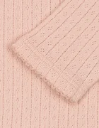 Konges Sløjd блуза с дълги ръкави за деца от памук MINNIE BLOUSE GOTS розова KS106165