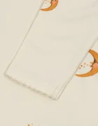 Konges Sløjd боди за бебе от памук с еластан BASIC LS NEWBORN BODY GOTS бежово KS106381