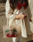 Konges Sløjd чанта за деца CHERRY PERLA HAND BAG бежова KS105944