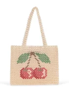 Konges Sløjd чанта за деца CHERRY PERLA HAND BAG бежова KS105944