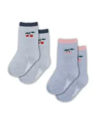 Konges Sløjd Чорапи 2 PACK JAQUARD FRILL SOCKS