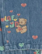 Konges Sløjd дънки mom fit за деца MAGOT FRILL PANTS GOTS сини KS106129