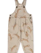 Konges Sløjd дънков гащеризон за деца MAGOT OVERALLS GOTS кафяв KS106131