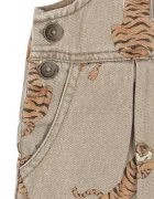 Konges Sløjd дънков гащеризон за деца MAGOT OVERALLS GOTS кафяв KS106131
