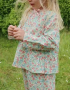 Konges Sløjd Детска блуза ELIN BOW BLOUSE GOTS