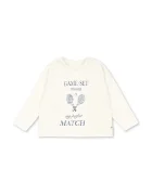Konges Sløjd Детска блуза с дълги ръкави LIN LS TEE GOTS