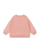 Konges Sløjd Детска блуза с памук LOU TERRY SWEAT SHIRT OCS в розово с апликация KS105642