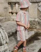 Konges Sløjd Детска ленена шапка VENICE BUCKET HAT
